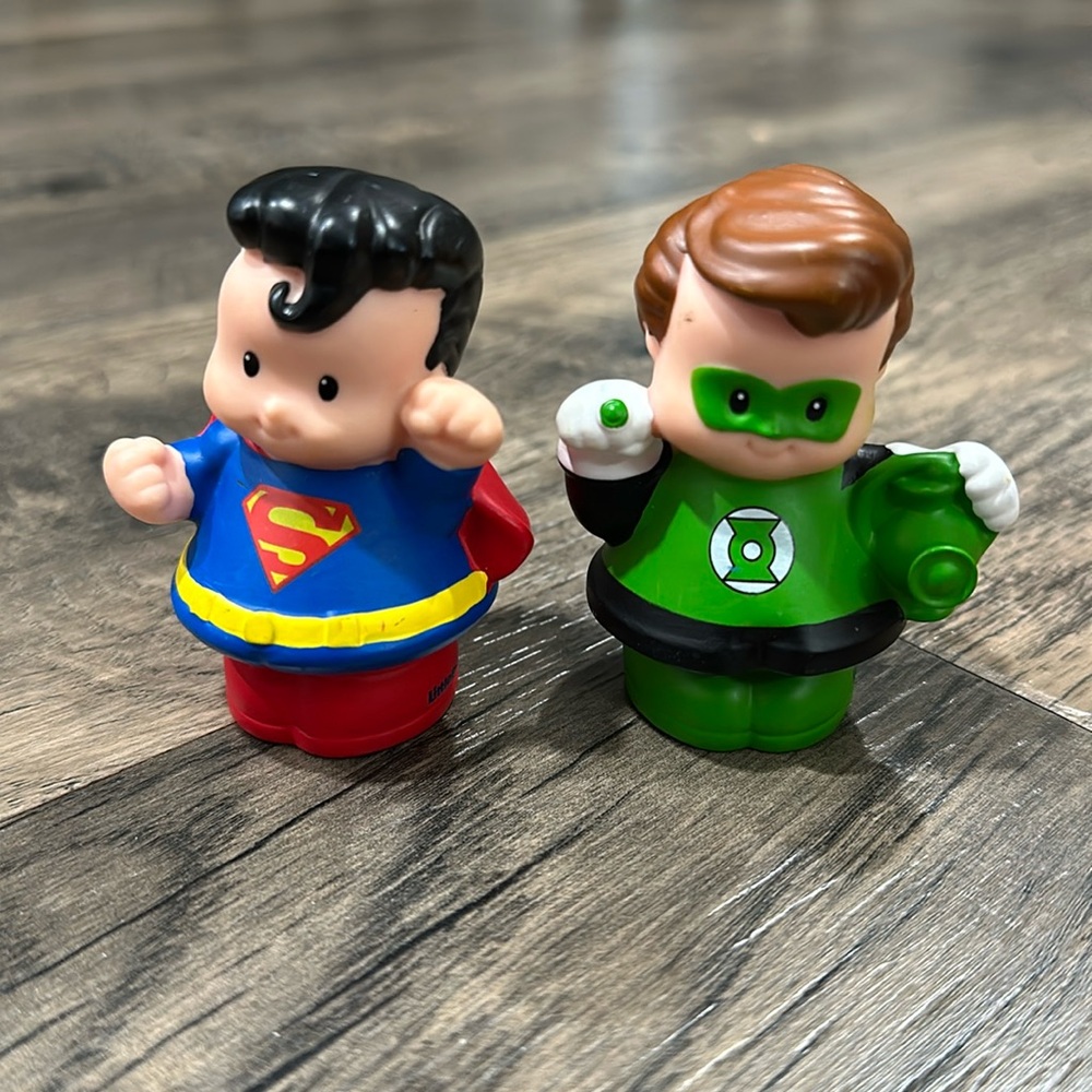 Superman and Green Lantern Little People